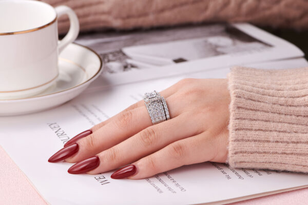 Grown Diamond Ring -Nayaab Store UAE - Image 3