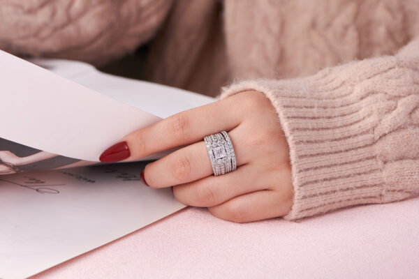 Grown Diamond Ring -Nayaab Store UAE - Image 4