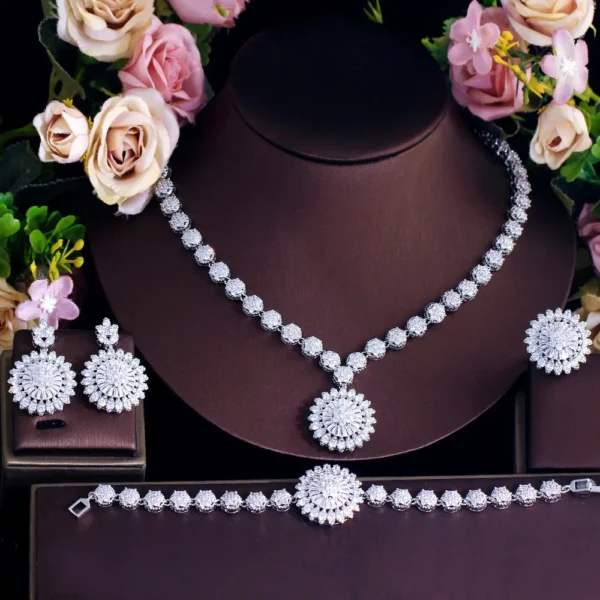 Zircon Jewelry Set -Nayaab Store - Image 2