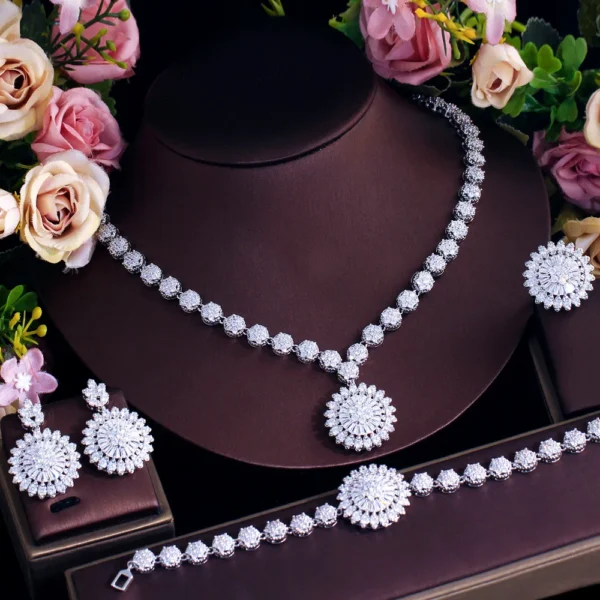 Zircon Jewelry Set -Nayaab Store - Image 4