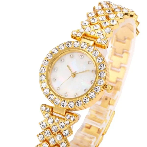 Fashion Simple Women's Quartz Watch Diamond Alloy - Image 2