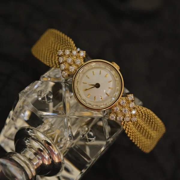 Jewelry Vintage Watches Kaleidoscope Diamond Quartz Women's Watch - Image 4