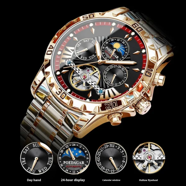 New Royal  Automatic Men's Mechanical Watch -Nayab Store - Image 4